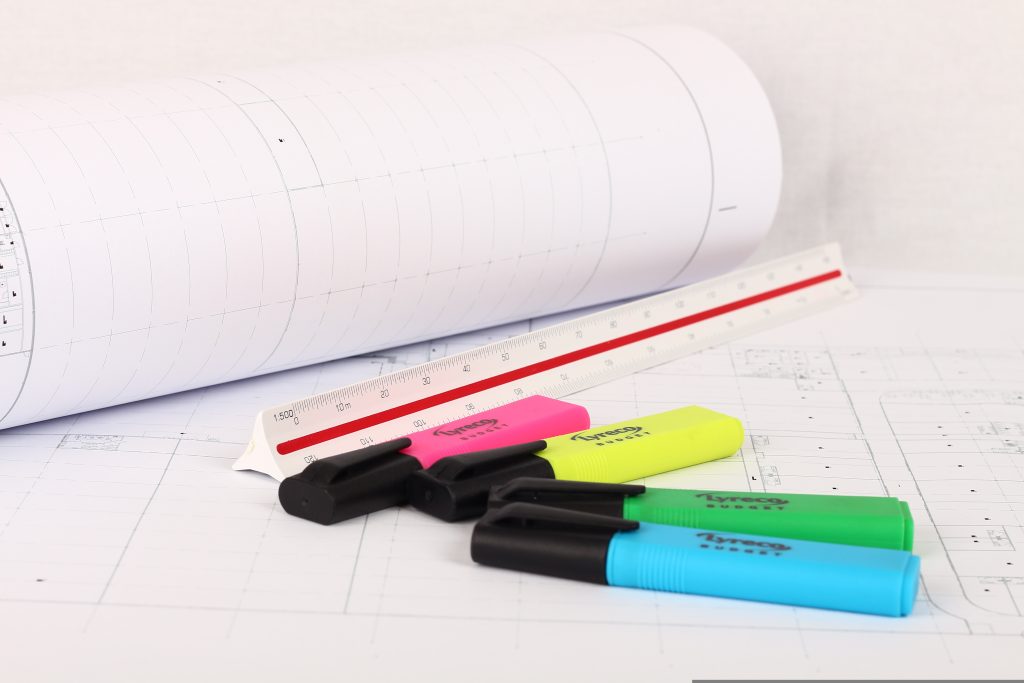 Highlighters and Bible supplies for note-taking